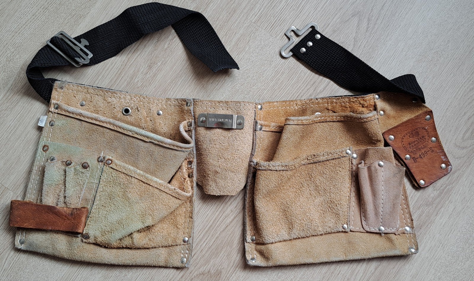 lederen gereedschapsgordel Vintage, Doe-het-zelf en Verbouw, Gereedschap | Handgereedschap, Ophalen of Verzenden