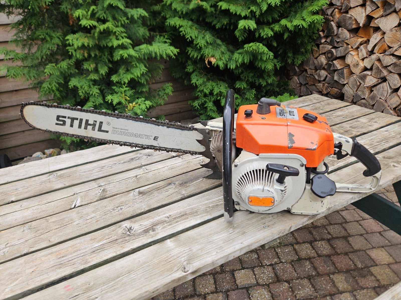 stihl kettingzaag 070, Ophalen, Zo goed als nieuw