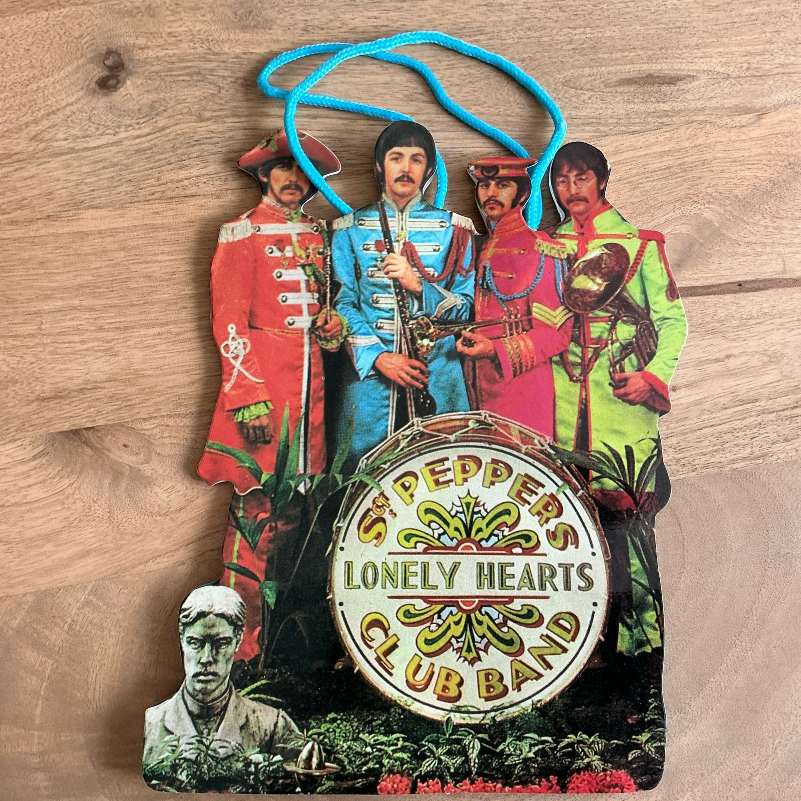 Beatles Sgt.Pepper's Lonely Hearts Club Band Tasje + foto’s, Ophalen of Verzenden, Zo goed als nieuw, Foto of Kaart
