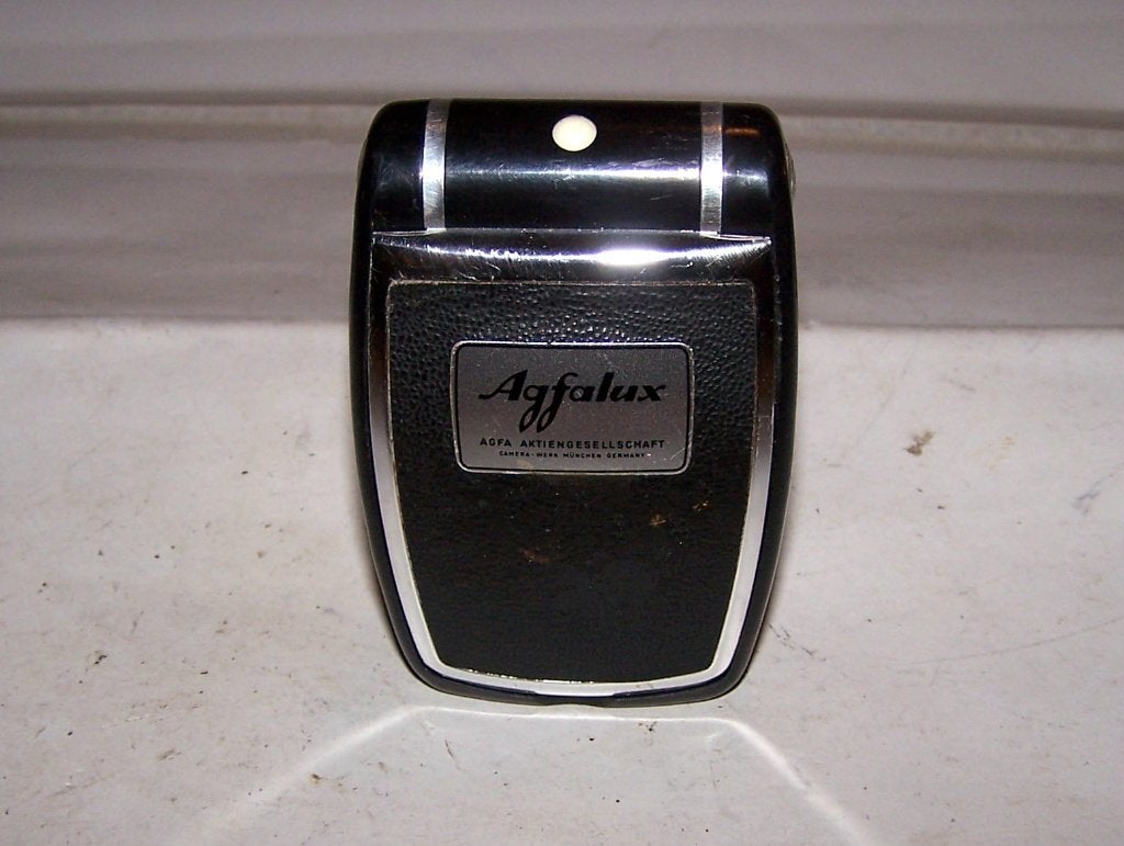 Prachtige vintage Agfalux lampjesflitser. Nieuwstaat., Ophalen of Verzenden, 1940 tot 1960, Flitser