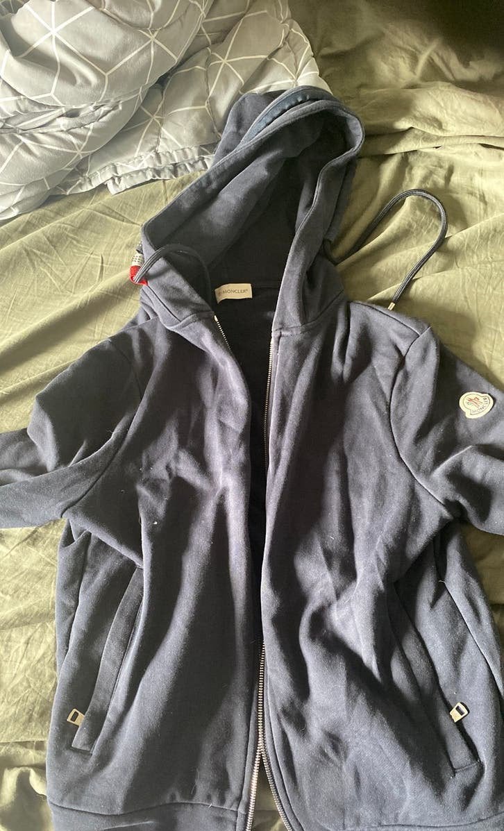 Moncler vest maat S, Ophalen of Verzenden, Zo goed als nieuw, Zwart