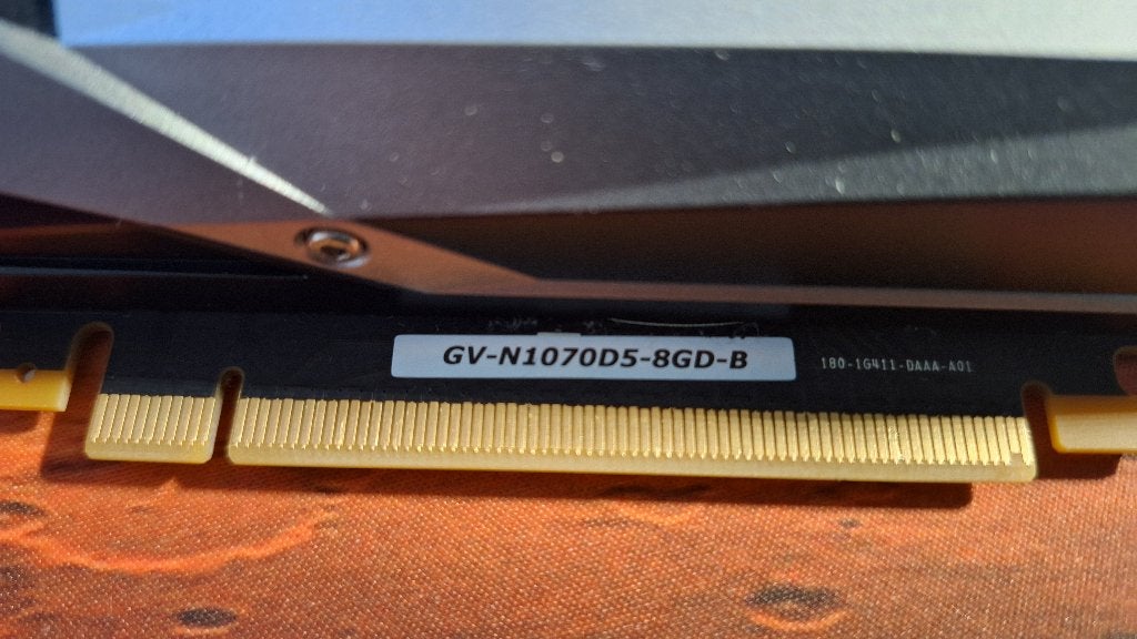 NVIDIA GeForce GTX 1070 Founders Edition 8GB GDDR5, Computers en Software, Ophalen, PCI-Express 3, Gebruikt, HDMI