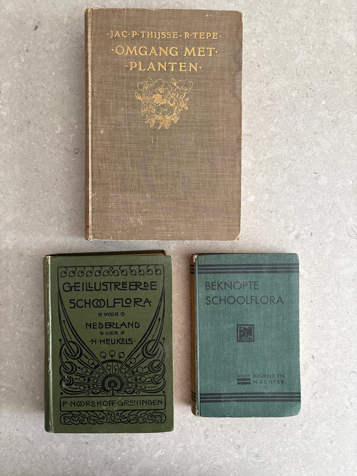 3 oude boeken over planten en flora, Ophalen of Verzenden, Gelezen, Bloemen, Planten en Bomen