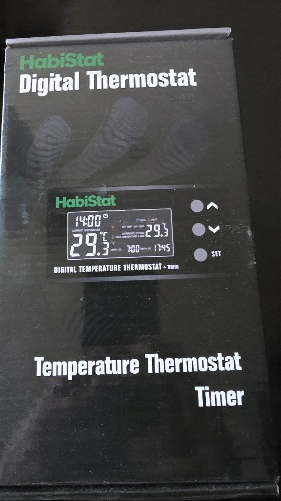 Habistat  digital thermostat, Dieren en Toebehoren, Reptielen en Amfibieën | Toebehoren, Ophalen of Verzenden, Nieuw, Verlichting
