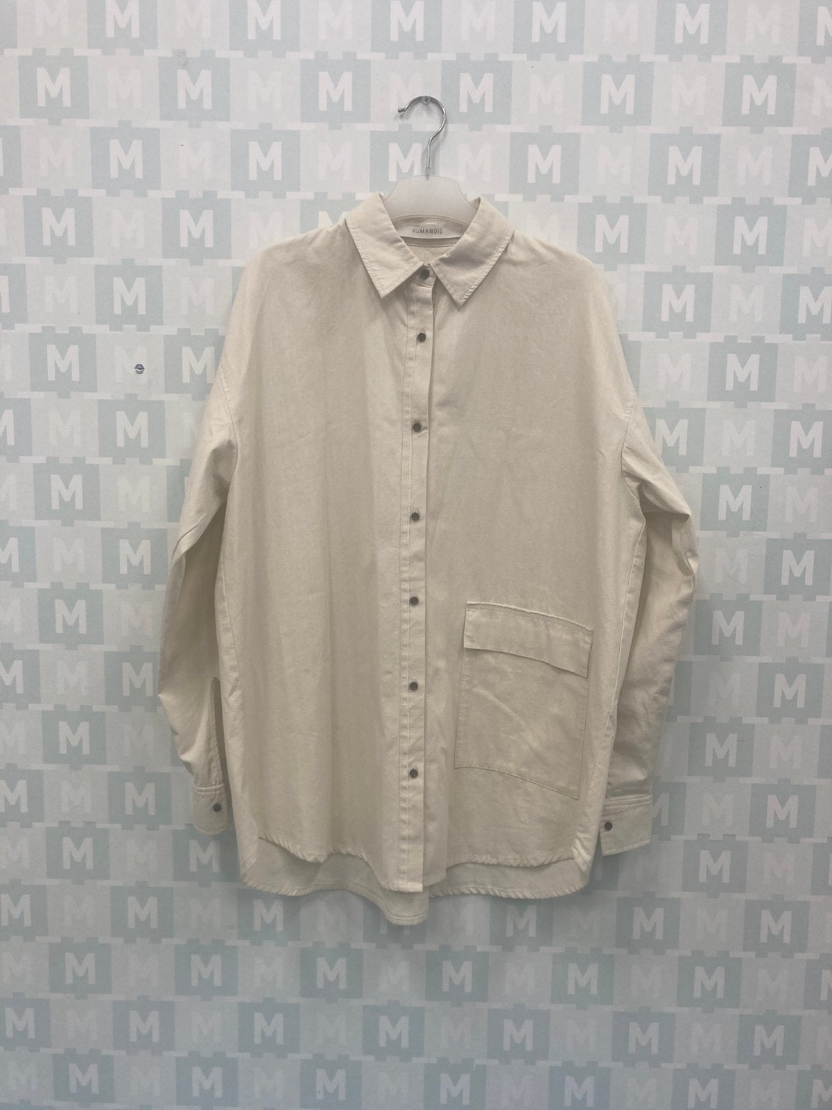 humanoid blouse maat M/L, Kleding | Dames, Maat 38/40 (M), Humanoid, Beige, Nieuw