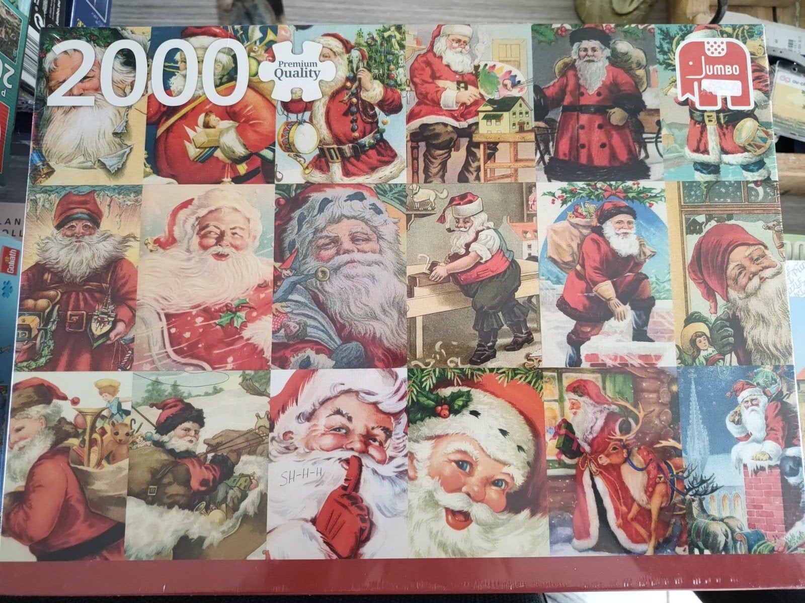 Jumbo kerst puzzel 2000 stukjes NIEUW, Ophalen of Verzenden, Meer dan 1500 stukjes, Nieuw, Legpuzzel