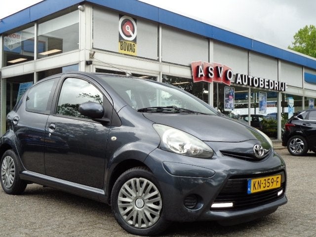 Toyota Aygo 1.0 VVT-i 5D Comfort Airco (bj 2013), Auto's, Voorwielaandrijving, Euro 5, Stof, Gebruikt