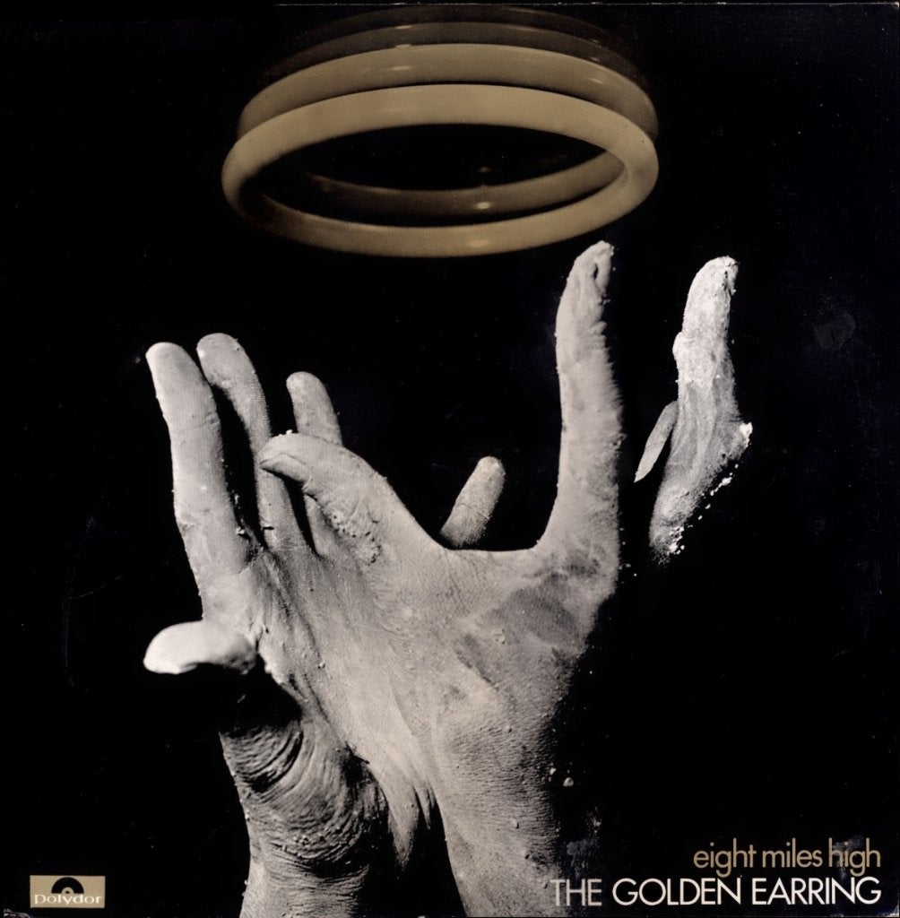 LP  -  THE GOLDEN EARRING - Eight miles high, Ophalen of Verzenden, Zo goed als nieuw, 12 inch, Poprock