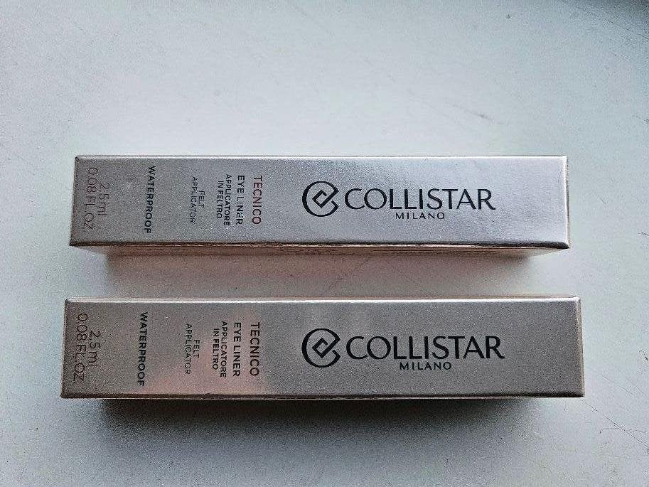 2 nieuwe Collistar eyeliners waterproof, Ogen, Zwart, Nieuw, Ophalen of Verzenden