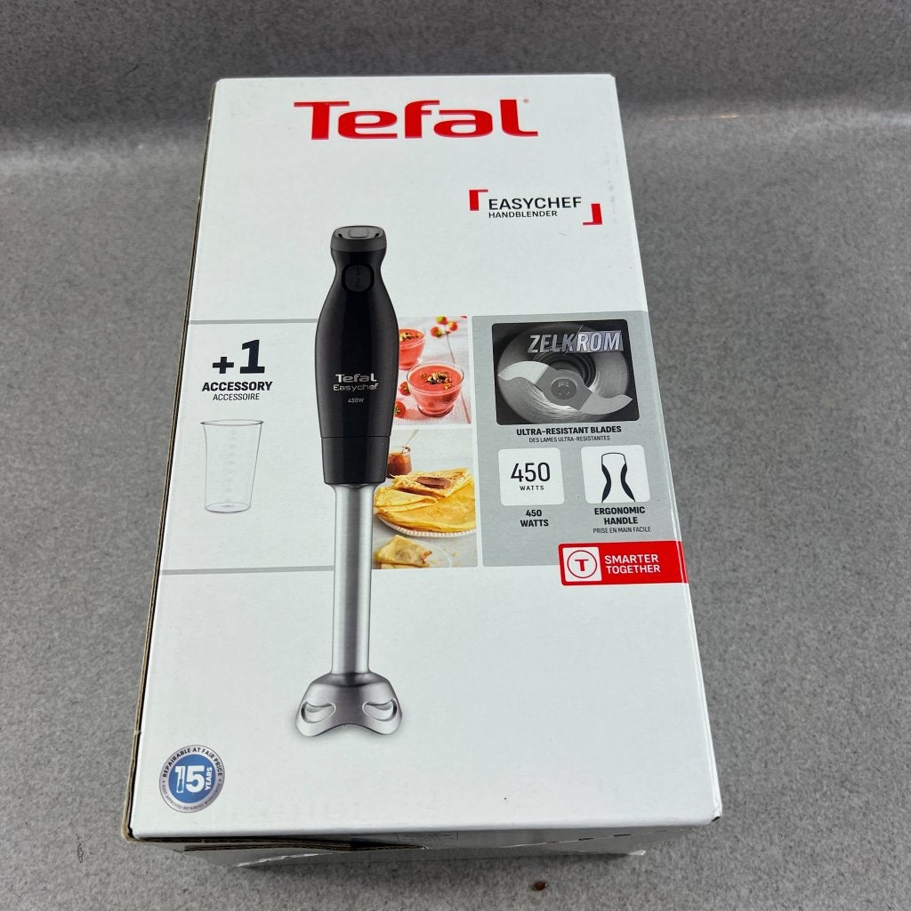 Tefal Easychef Staafmixer | HB4518E0 | nieuw | 417408, Nieuw, Ophalen of Verzenden, Vaatwasserbestendig, Minder dan 1 liter