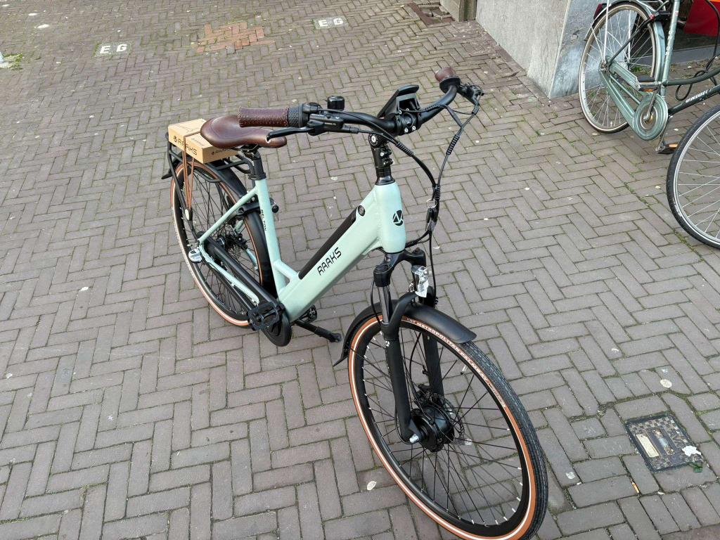 Fietshokje Hoofddorp: Raaks Belton Mint Groen E-Bike Nieuw!!, Niet ingevuld, Nieuw, Ophalen of Verzenden, 47 tot 51 cm