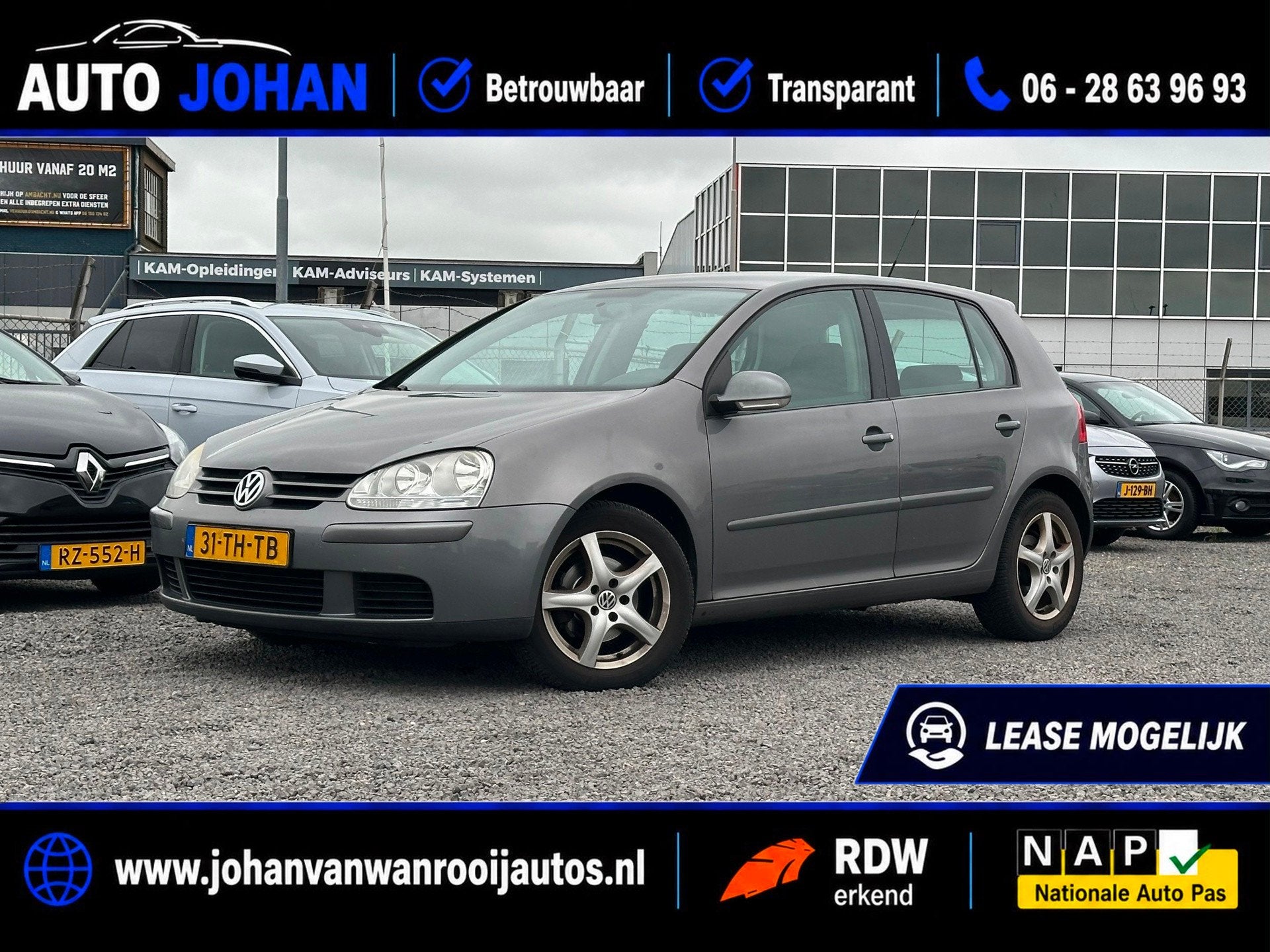 Volkswagen Golf 1.9 TDI Optive 2/MOTOR 100%, Auto's, Voorwielaandrijving, Stof, Gebruikt, 4 cilinders