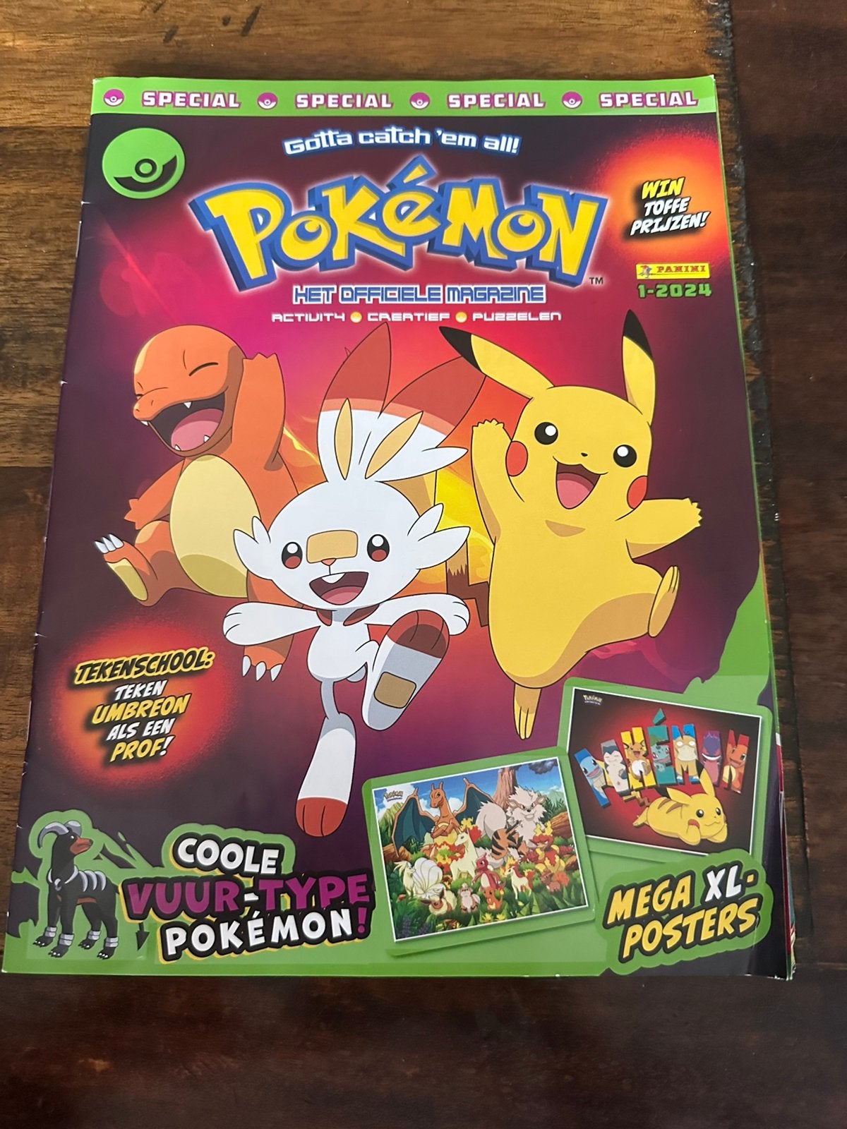 Pokemon magazine posters XL, Verzenden, Gelezen, Muziek, Film of Tv