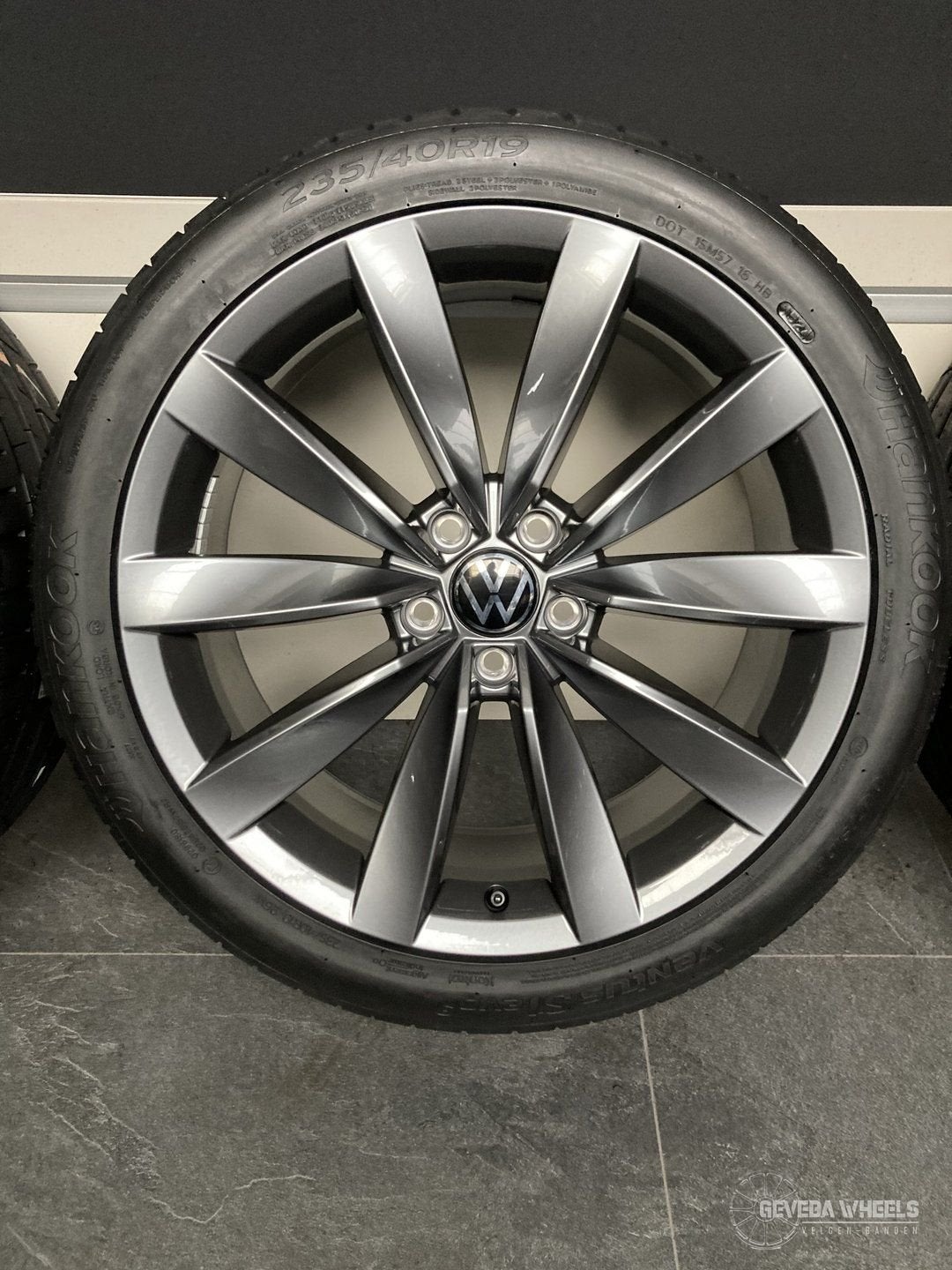 19” originele Volkswagen Passat B7 B8 velgen + banden 5x112, Auto-onderdelen, 19 inch, Gebruikt, -, -