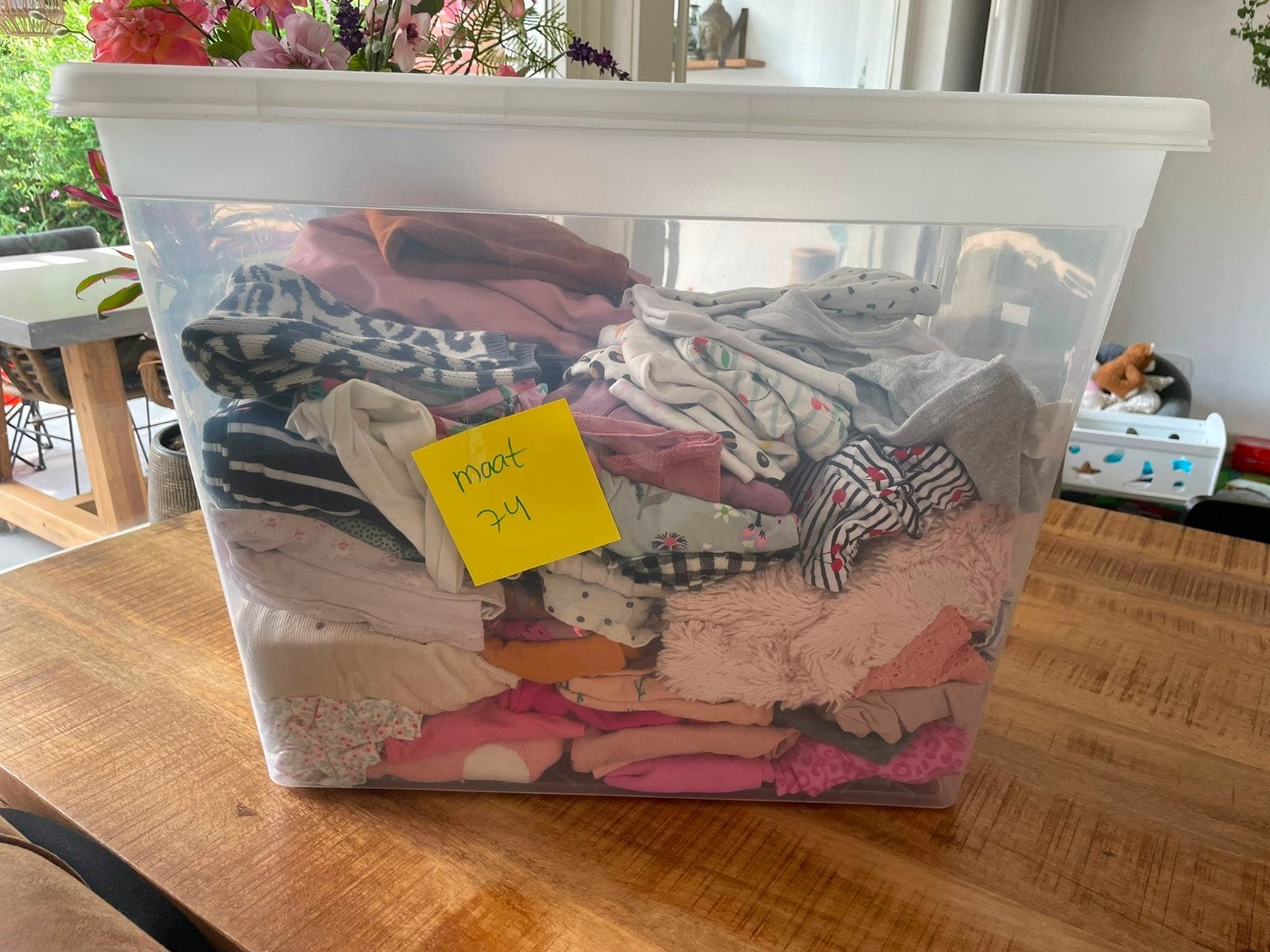 Maat 74 kleding meisje, Ophalen, Gebruikt, Meisje, Setje