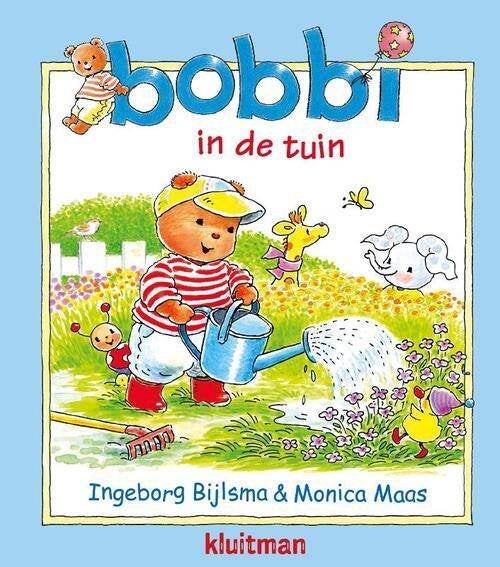 Bobbi in de tuin - groot formaat, Ingeborg Bijlsma & Monica Maas, Ophalen of Verzenden, Zo goed als nieuw, 2 tot 3 jaar
