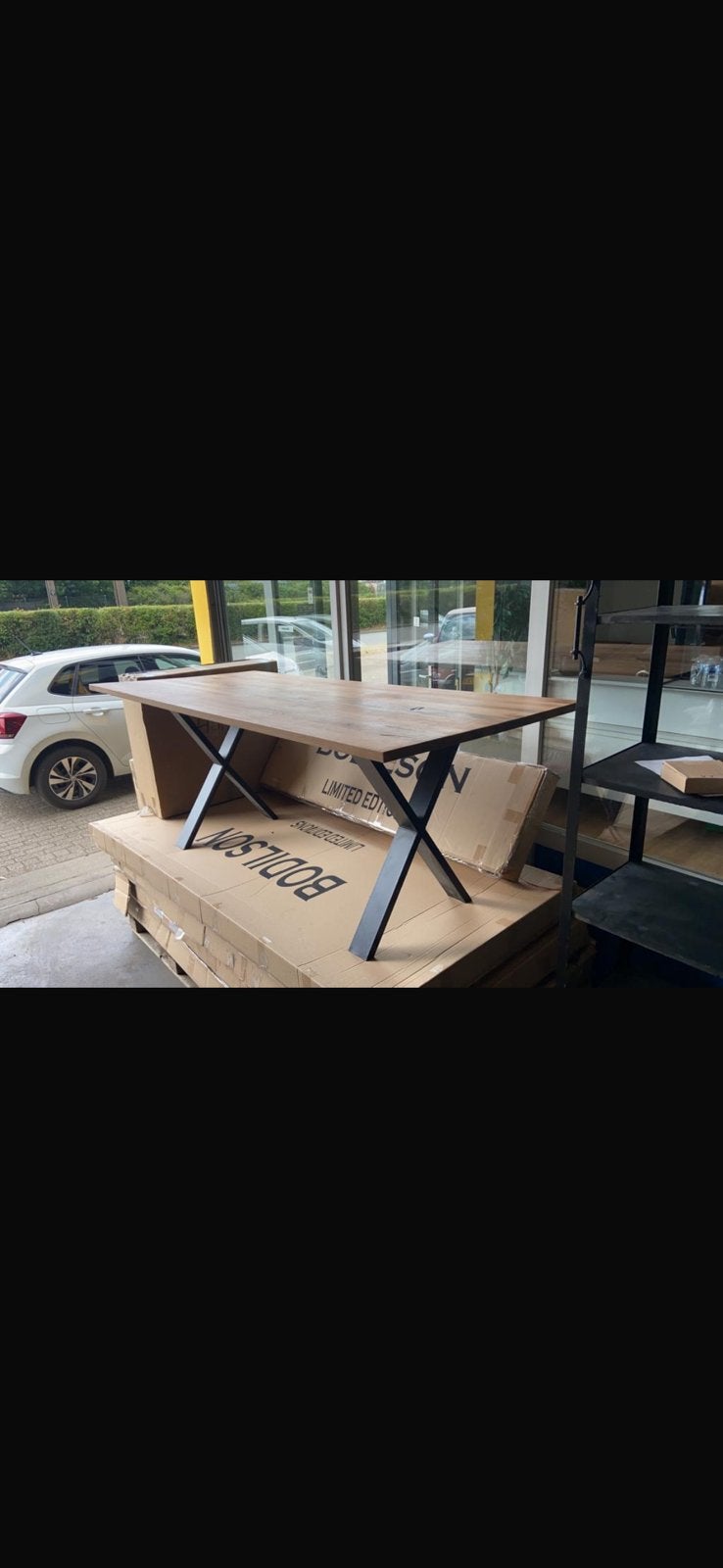 Bodilson xi Tafel 2 meter NIEUW, Ophalen of Verzenden, Zo goed als nieuw, Overige typen, Minder dan 2 meter