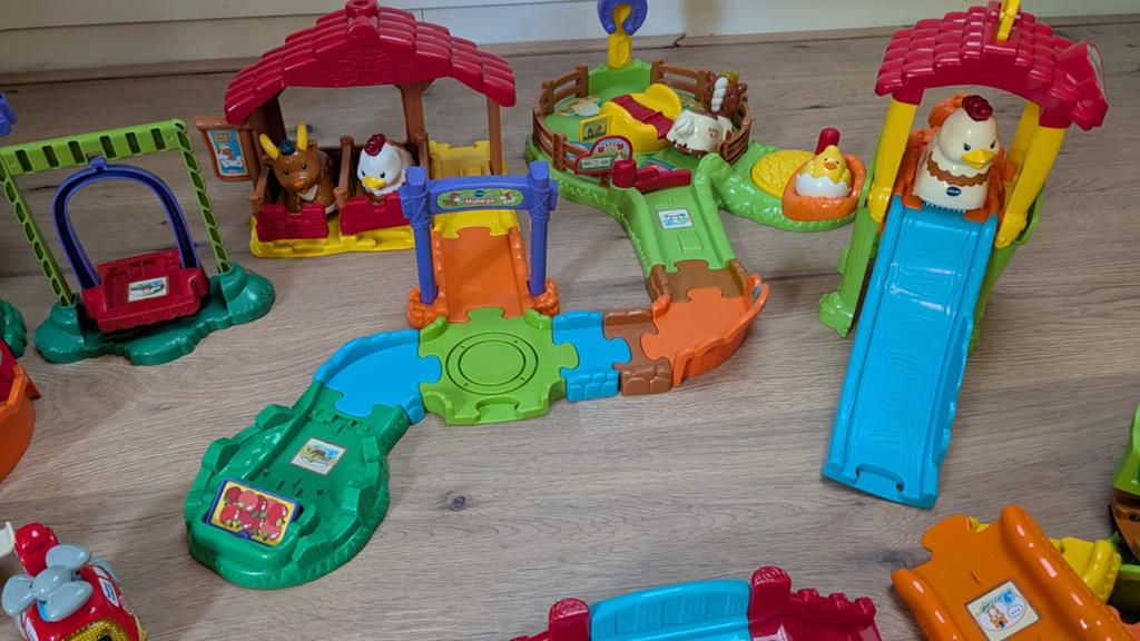 VTech Toet Toet Auto's en Zoef Zoef Dieren Speelset, Ophalen, Gebruikt, 0 tot 6 maanden