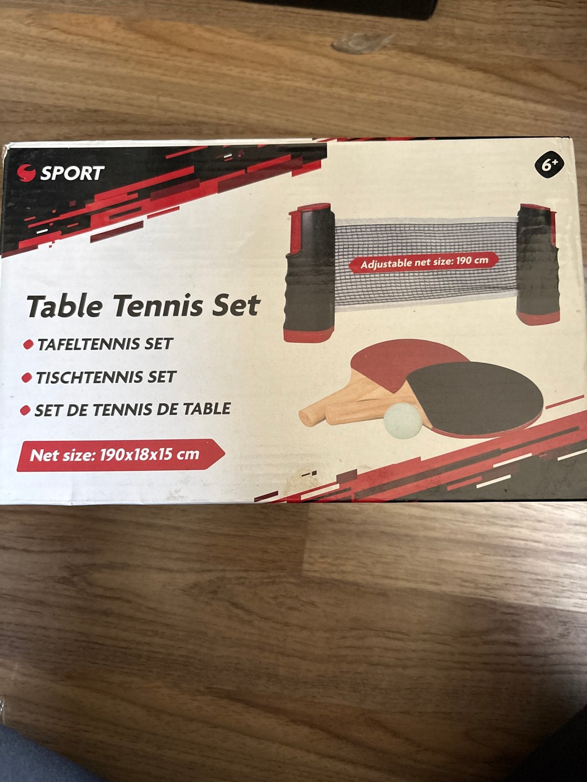 Tafeltennis Set - Compleet met Net, Batjes en Balletje, Sport en Fitness, Tafeltennis, Ophalen of Verzenden, Gebruikt, Net, Batje(s) of Balletje(s)