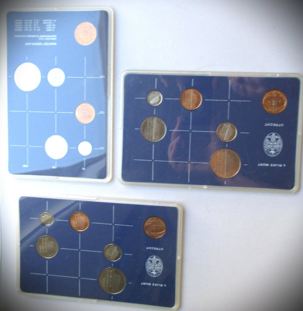 Munt~Muntset Nederland~1982 en 1983~FDC~Ninaber, Ophalen of Verzenden, Koningin Beatrix, Overige waardes, Setje