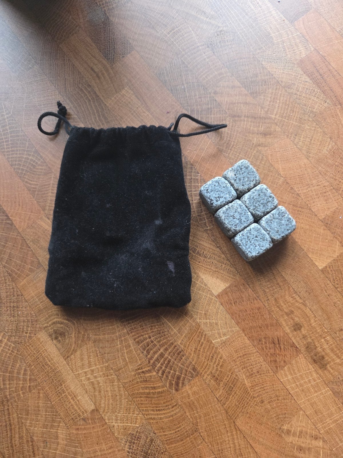 6 Whiskystenen met opbergzakje, Ophalen of Verzenden