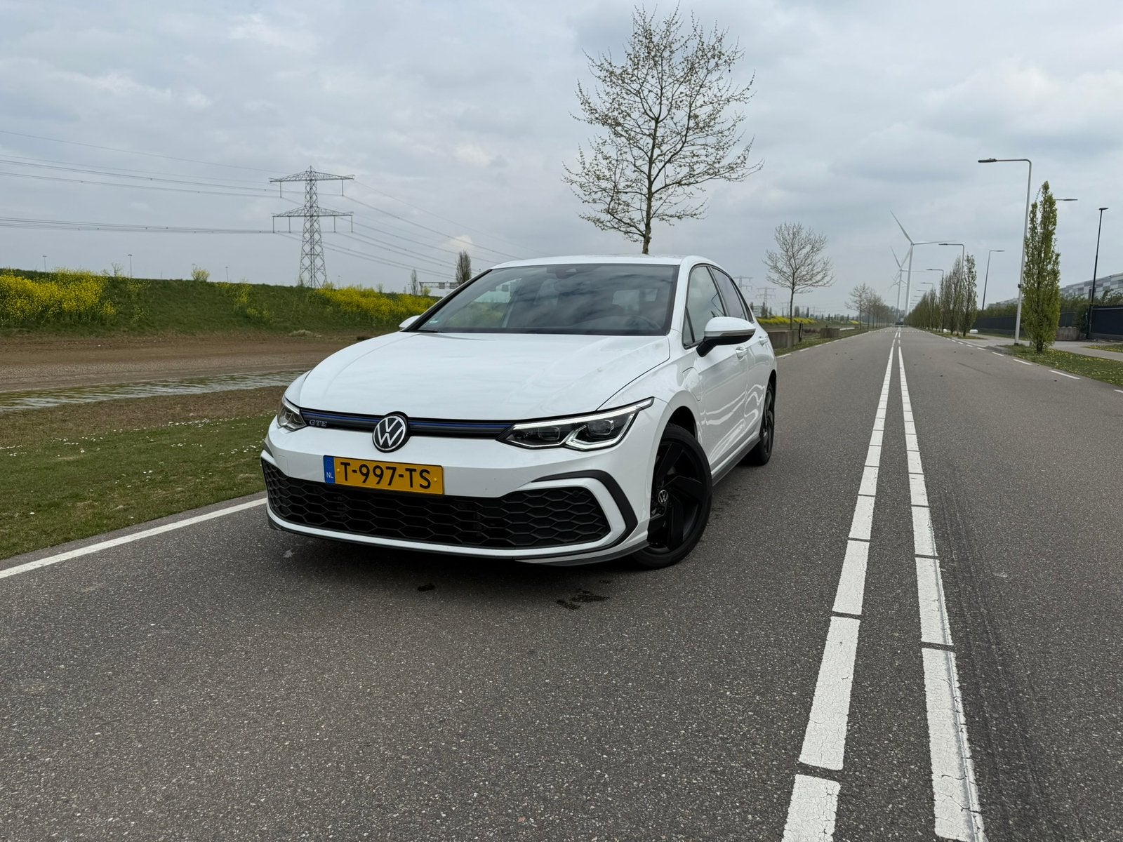 Volkswagen Golf GTE 245pk 2021 wit, Auto's, Volkswagen, Particulier, Golf, ABS, Adaptive Cruise Control, Airbags, Airconditioning