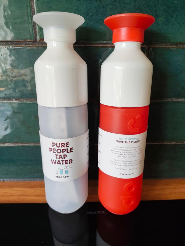 2 stuks Nieuwe Dopper waterflessen, Ophalen of Verzenden, Nieuw