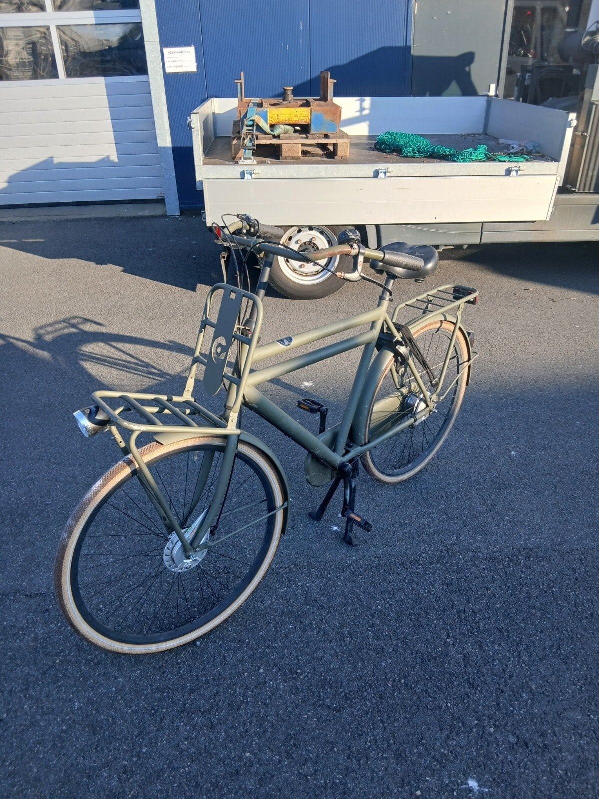 mooie cortina fiets, Ophalen, Zo goed als nieuw, Overige merken, Dubbele standaard