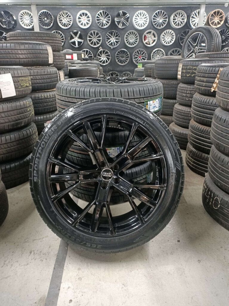 Audi e-tron lichtmetaal velgen 21"inch 5x112, Auto-onderdelen, Ophalen, Nieuw, 21 inch, Banden en Velgen