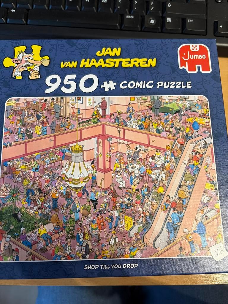Jan van Haasteren puzzel - Shop Till You Drop (950 stukjes), Ophalen, Zo goed als nieuw