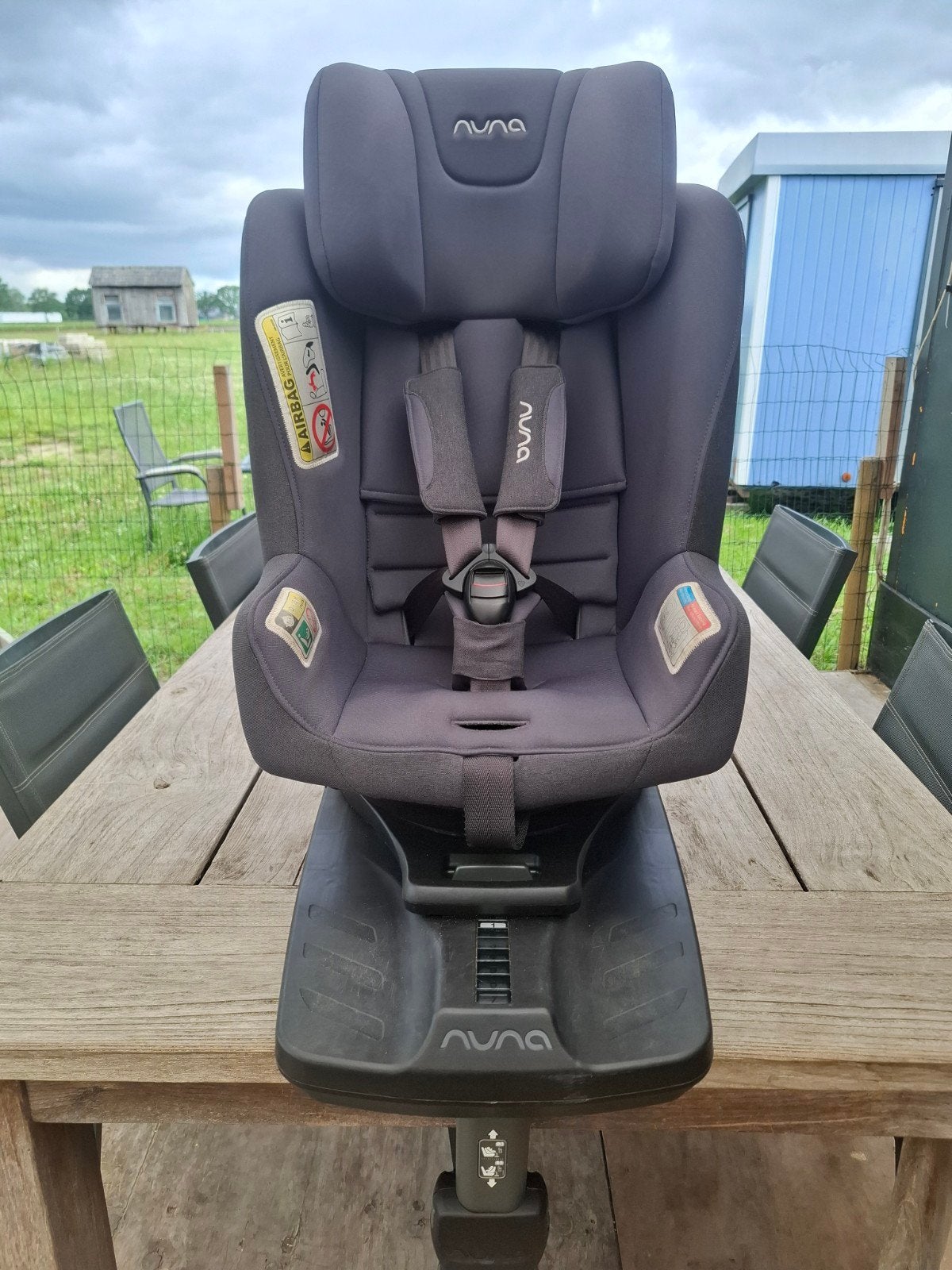 Nuna Prym i-Size draaibare autostoel, Kinderen en Baby's, Autostoeltjes, Verstelbare rugleuning, 0 t/m 18 kg, Zo goed als nieuw