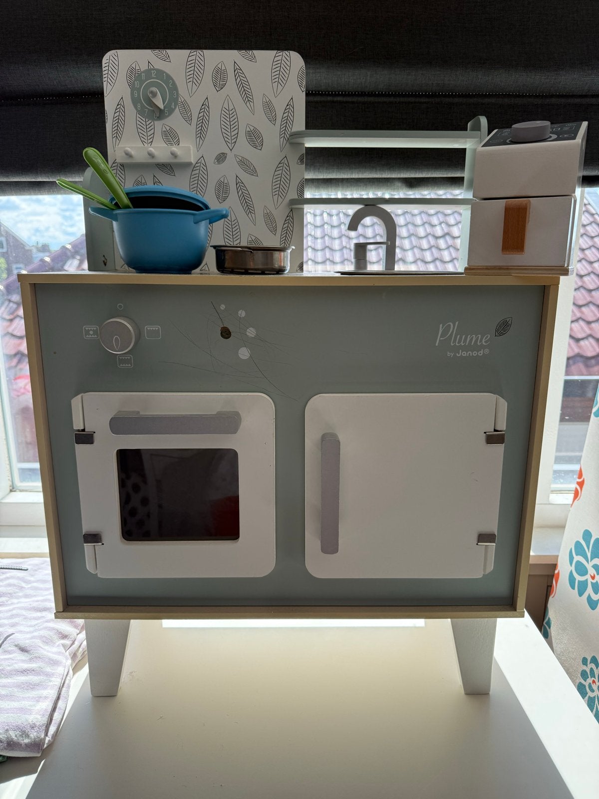 Janod Plume Speelkeuken met accessoires, Ophalen, Gebruikt, Jongen of Meisje