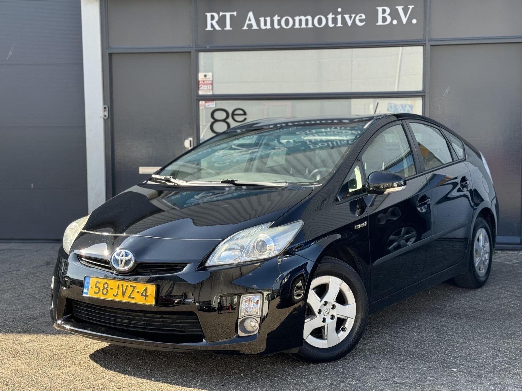 Toyota Prius 1.8 Comfort HUD / Cruise / Clima DealerOH, Auto's, 136 pk, Gebruikt, 4 cilinders, Zwart