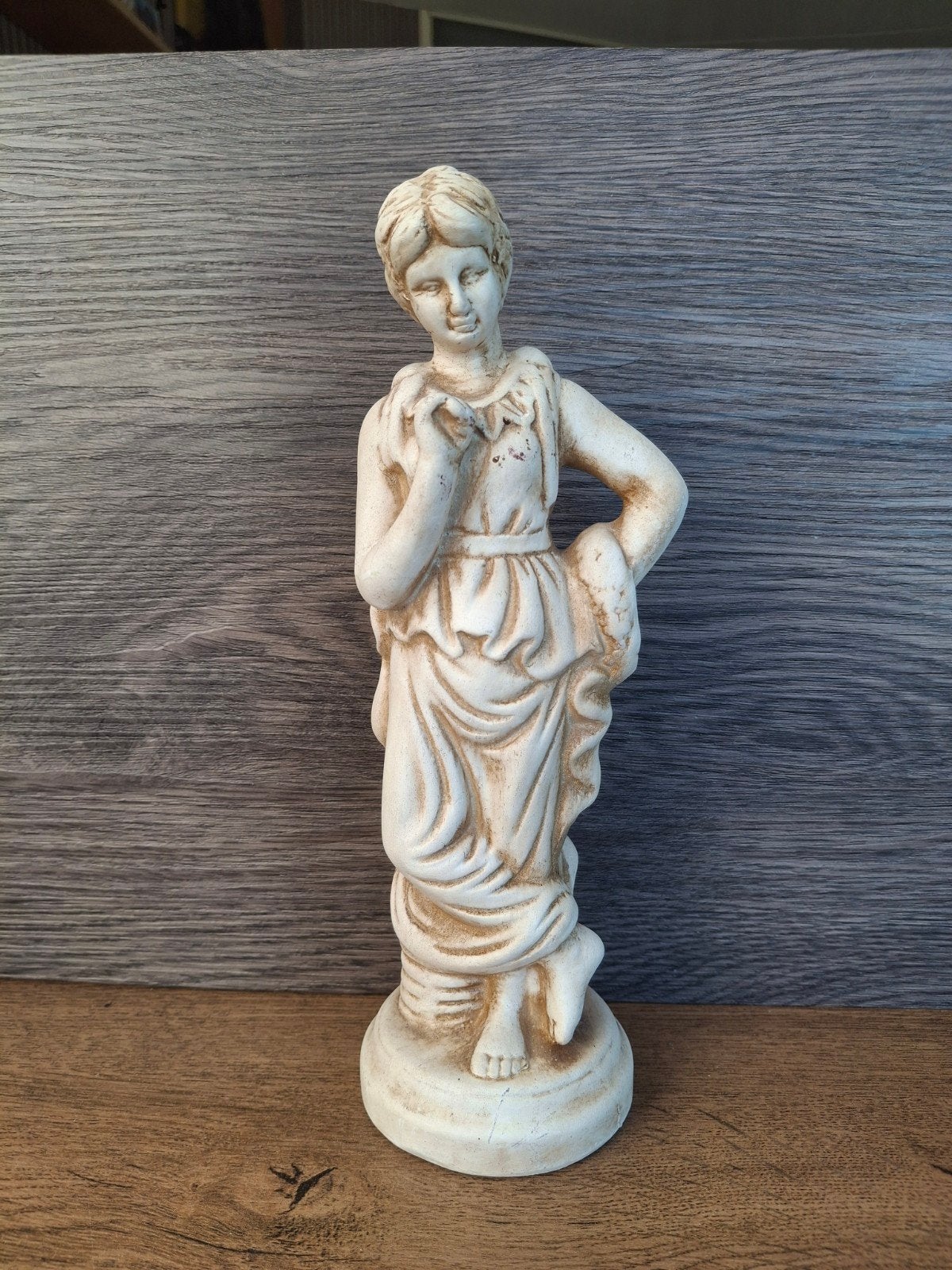 25 cm hoog Griekse godin Persephone beeldje, Ophalen of Verzenden, Zo goed als nieuw, Mens