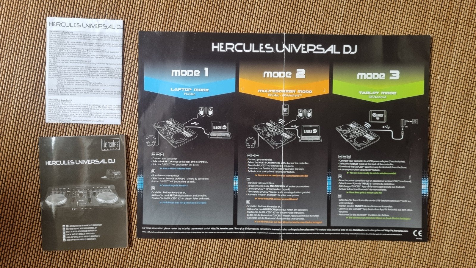Hercules Universal DJ tafel, Muziek en Instrumenten, Dj-sets en Draaitafels, Ophalen, Zo goed als nieuw, Overige merken