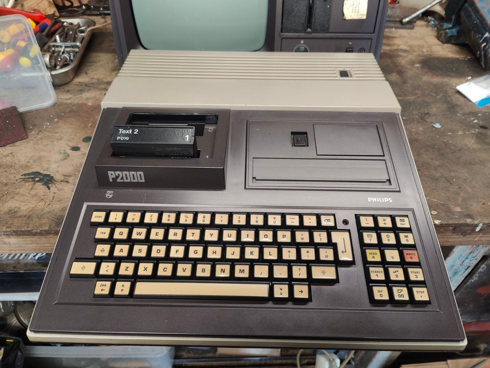 Philips p2000, Ophalen, Philips