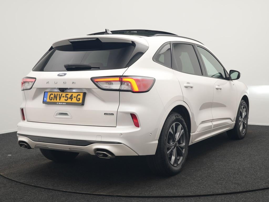 Ford Kuga 2.5 ST-Line PHEV 225pk Dealer O.H. | Panodak | Ada, Auto's, Ford, 4 cilinders, Wit, Plug-in hybride, Bedrijf