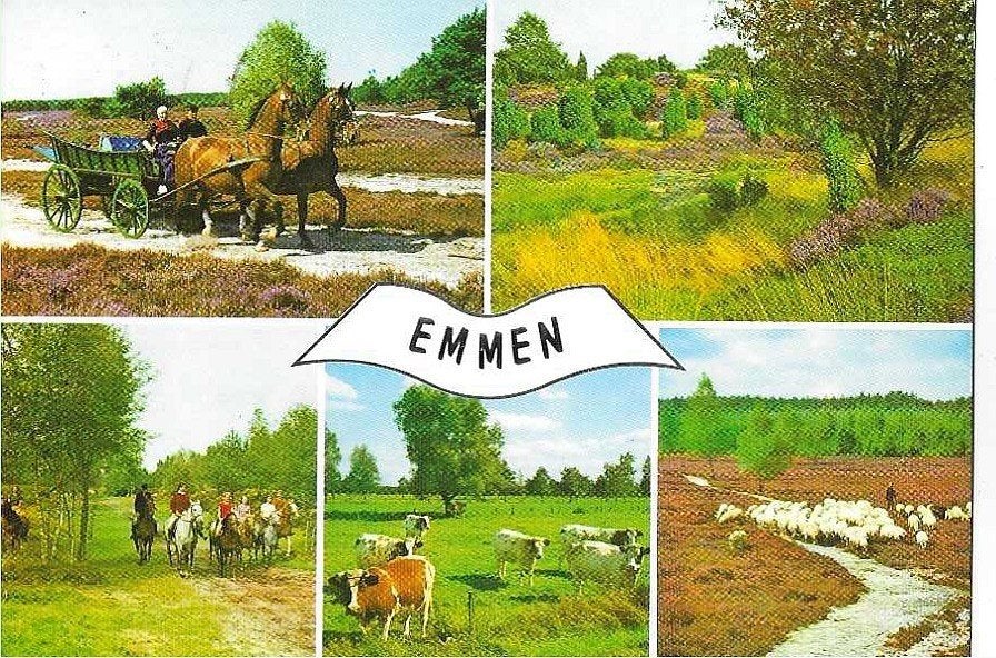 Emmen, Ophalen of Verzenden, 1960 tot 1980, Gelopen, Drenthe