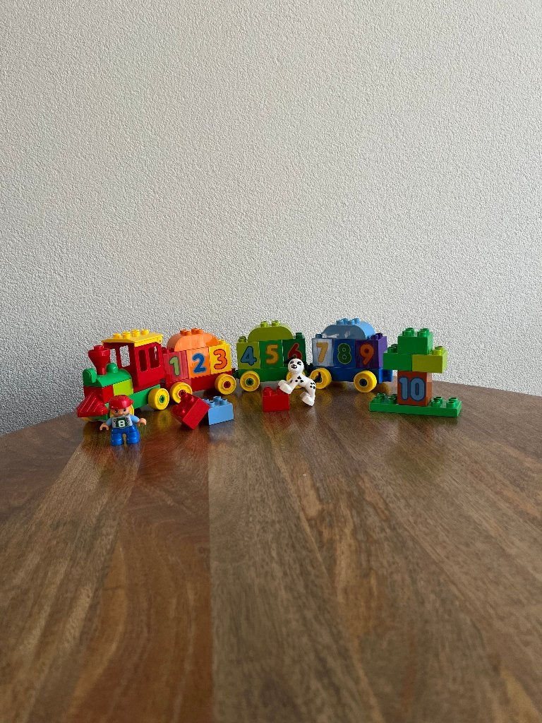 Lego Duplo My First 10847 Number Train, Overige thema's, Compleet, Ophalen of Verzenden, Zo goed als nieuw