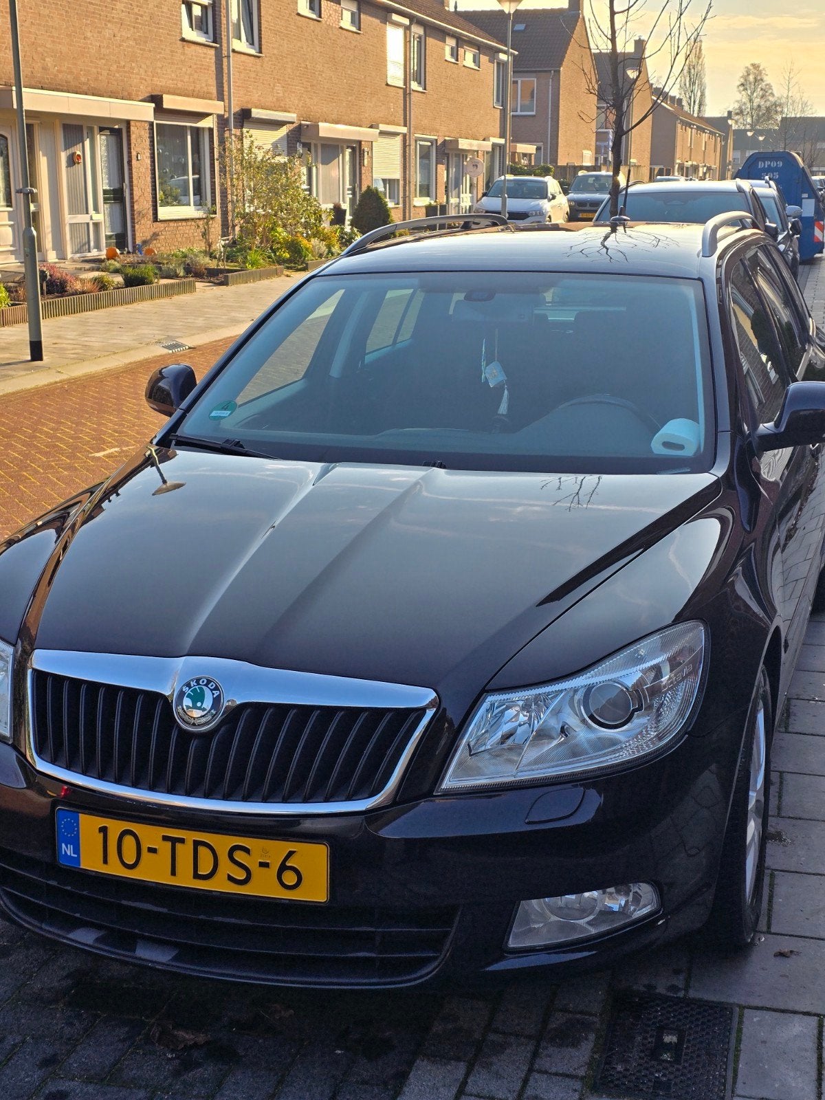 Skoda Octavia 1.2 TSI Combi DSG 2012 Zwart, Auto's, Zwart, 4 cilinders, Zwart, Origineel Nederlands