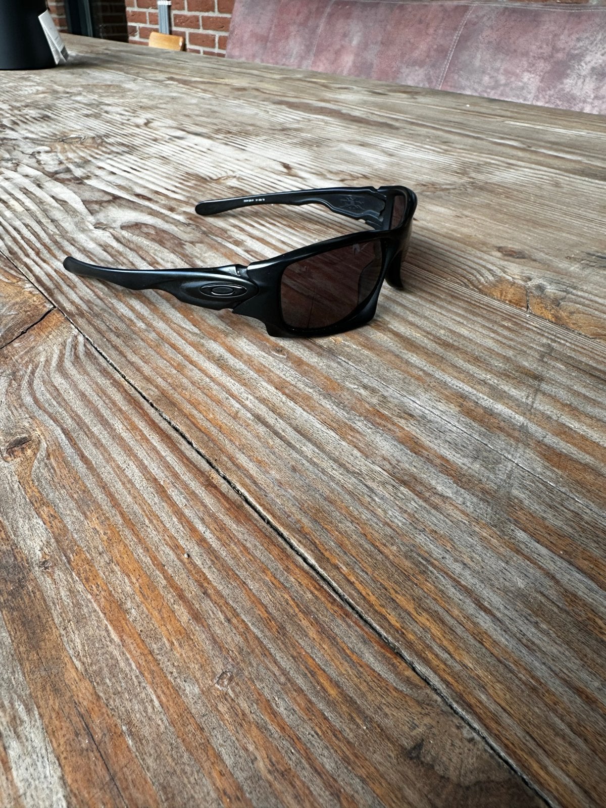 Oakley X ten zonnebril- Zwart, Ophalen, Gebruikt, Zonnebril, Zwart