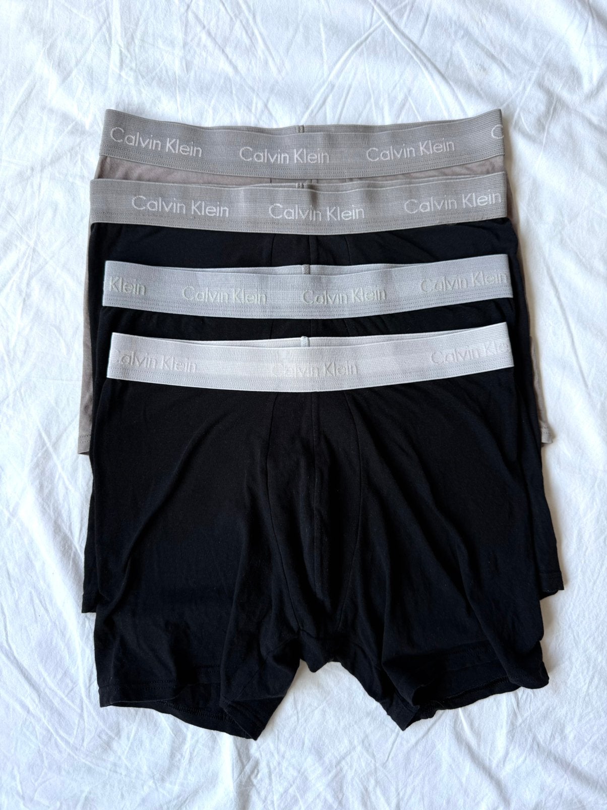 Calvin klein boxershort medium boxer brief grijs, Verzenden, Grijs, Boxer