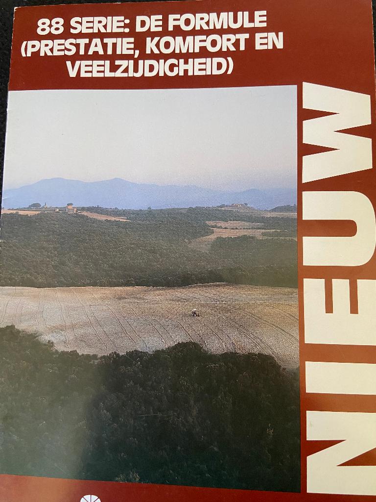 Tractofolders, Ophalen of Verzenden, Zo goed als nieuw, Folder