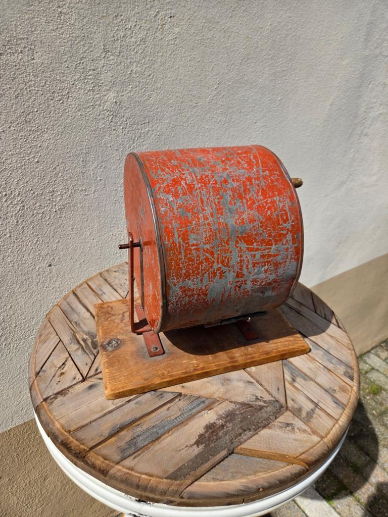 Vintage Tombola Trommel - molen loterij, Ophalen of Verzenden