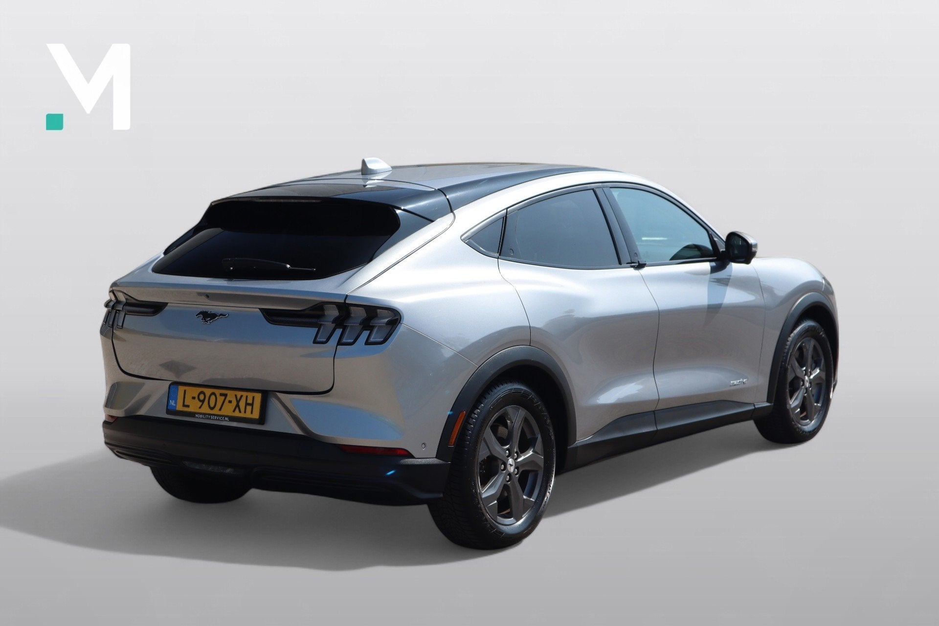 Ford Mustang Mach-E RWD 75 kWh SOH93% Leder LED ACC CarPlay, Auto's, Achterwielaandrijving, Gebruikt, 750 kg, 258 pk