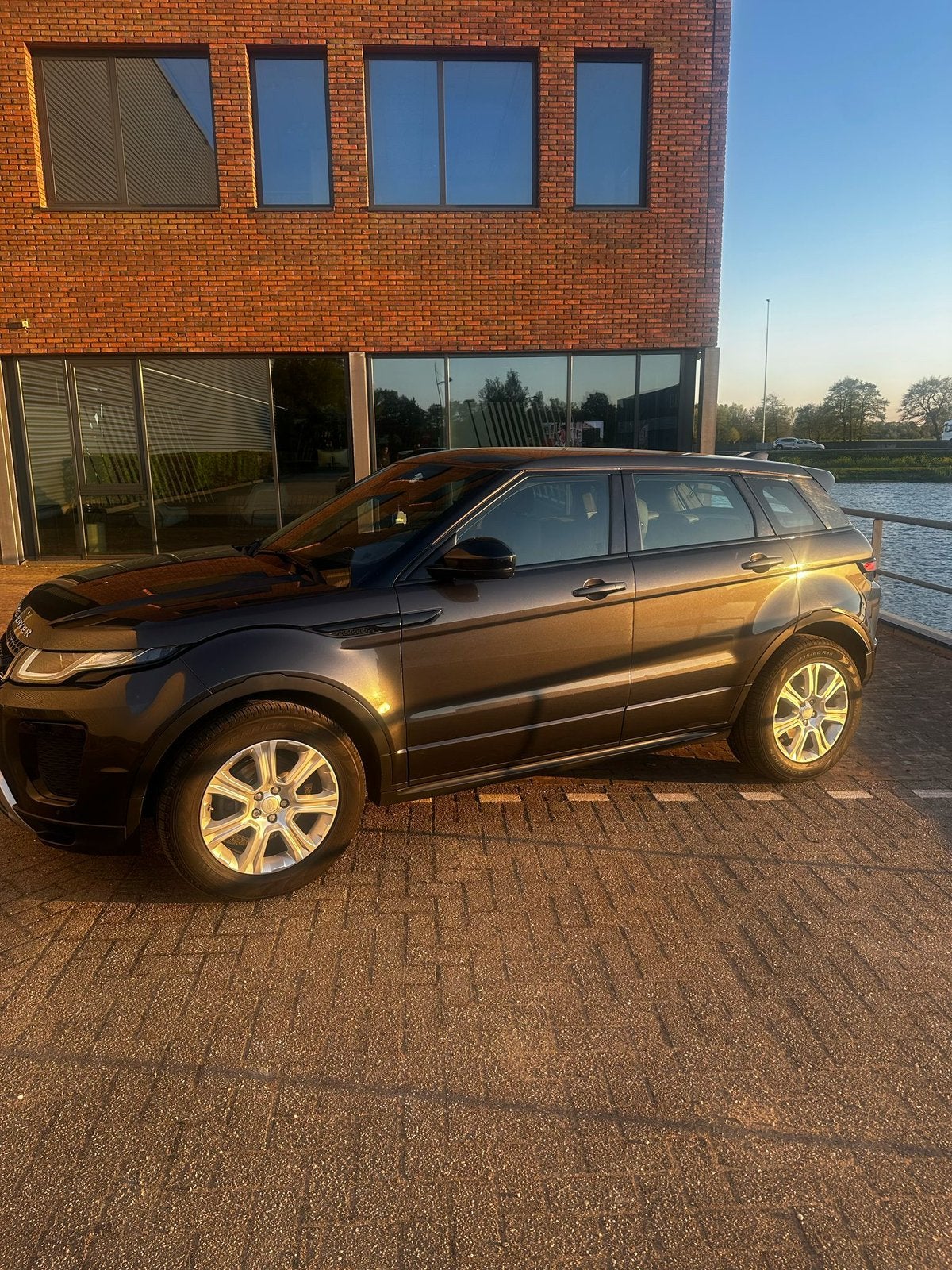 Range Rober evoque handgeschakeld, Auto's, Leder, Particulier, SUV of Terreinwagen, Zilver of Grijs