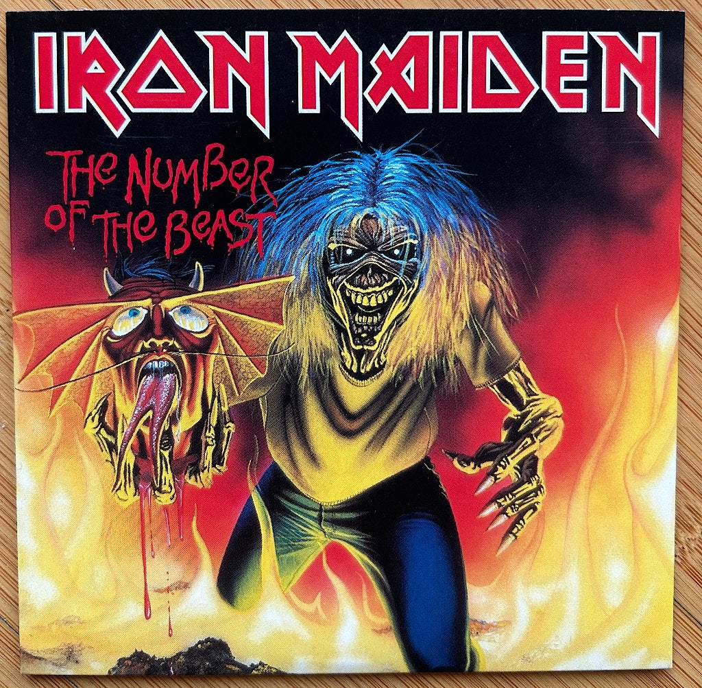 IRON MAIDEN - THE NUMBER OF THE BEAST (PROMO CD), Cd's en Dvd's, Heavy metal, Single, Nieuw in verpakking, Promo