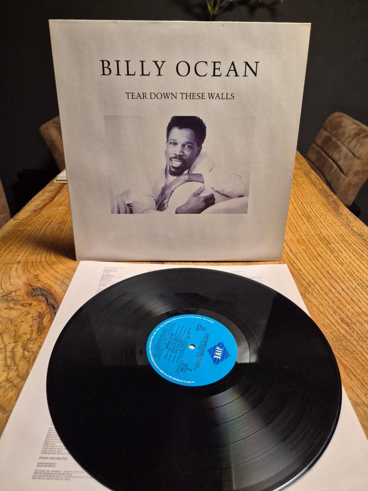 Billy Ocean - Tear Down These Walls LP (Pop, 1988), LP, Gebruikt, Pop, Ophalen of Verzenden