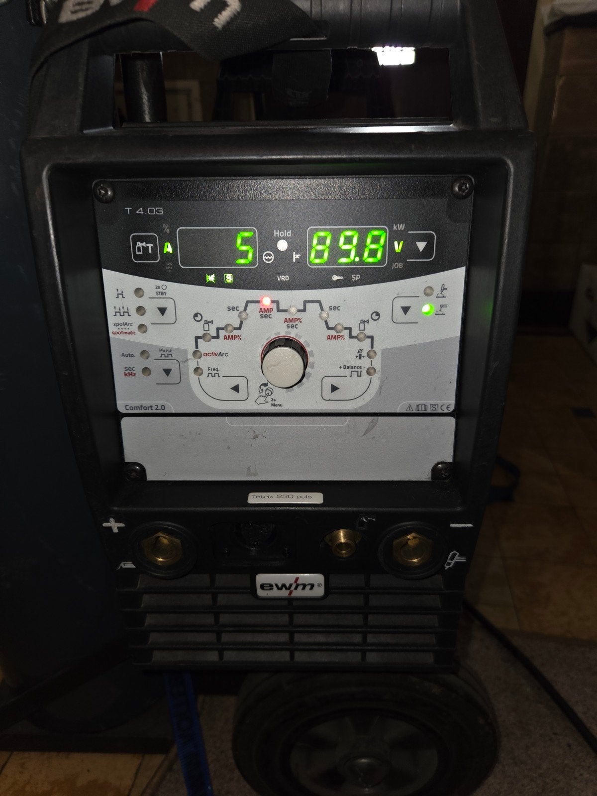 MOET WEG! EWM Tetrix 230 Comfort 2.0 Puls T 4.03 DC TIG, Ophalen, Gebruikt, Tig, 150 tot 250 ampère