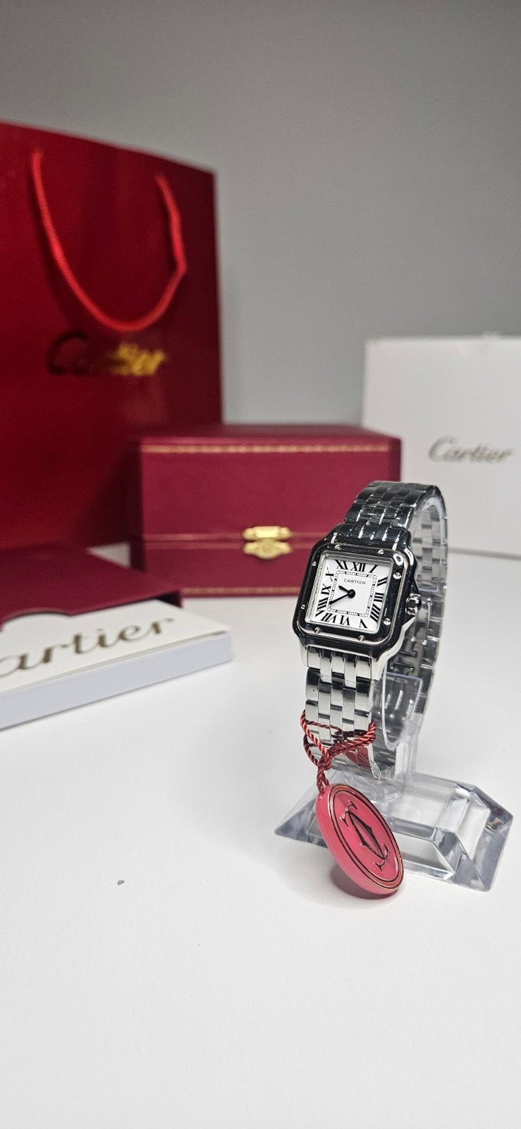 Cartier Panthere Dames Horloge, Ophalen of Verzenden, Nieuw, Staal, Overige merken
